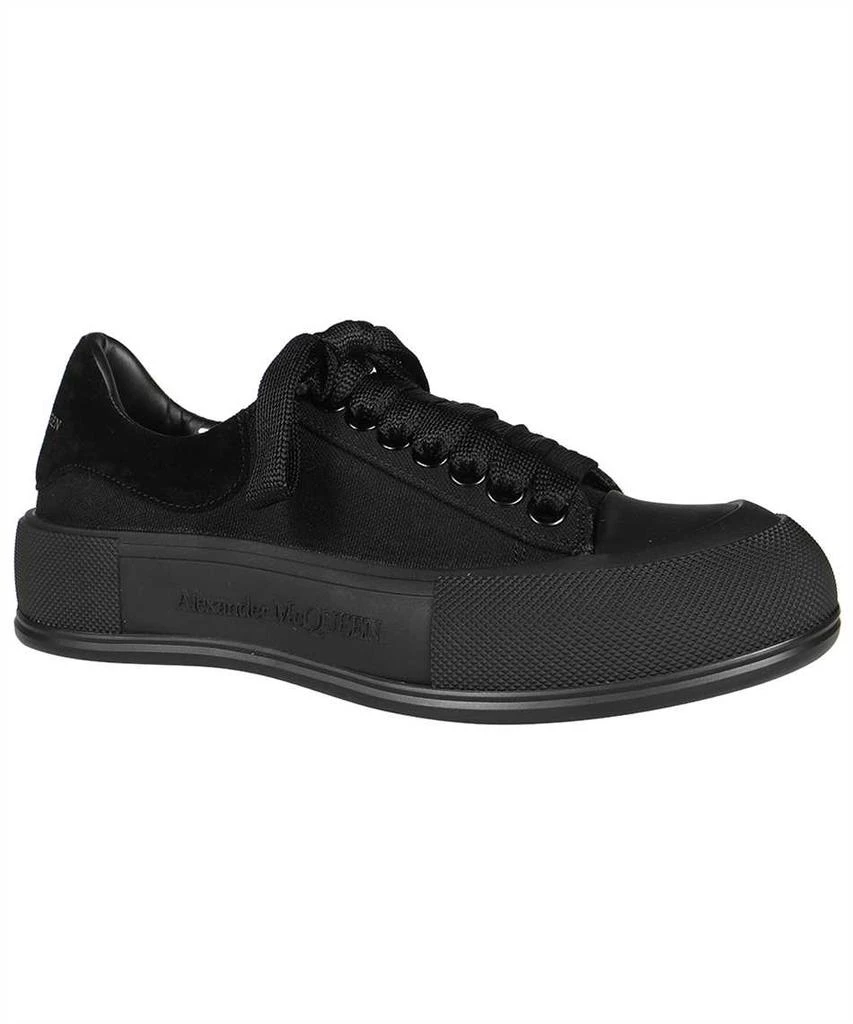 商品Alexander McQueen|Alexander McQueen DECK LACE UP PLIMSOLL Sneakers,价格¥3804,第2张图片详细描述