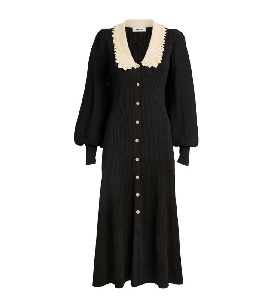 商品Sandro|Collared Midi Dress,价格¥2862,第1张图片