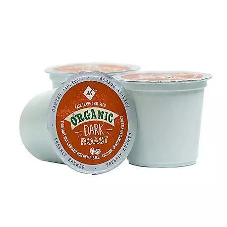 商品Member's Mark|Member's Mark Single Serve Organic Coffee Cups, Dark Roast (100 ct.),价格¥245,第5张图片详细描述