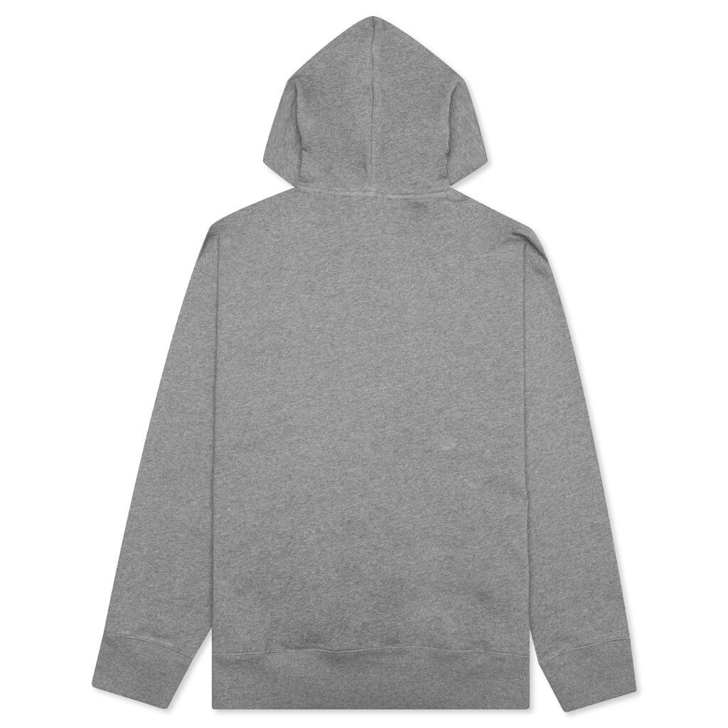 Acne Studios Hooded Sweatshirt - Light Grey Melange商品第2张图片规格展示