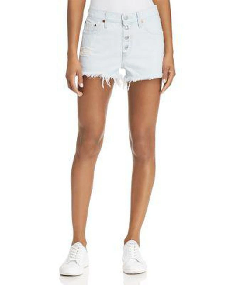 商品Levi's|牛仔短裤 501 Distressed Denim Shorts in Better Love,价格¥233,第1张图片