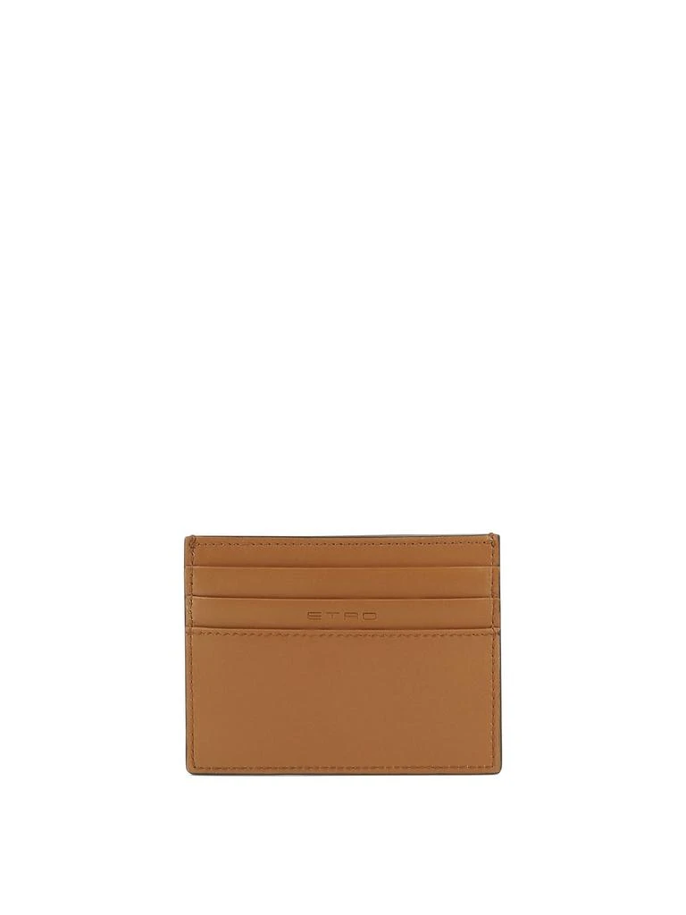 商品ETRO|Pegaso Wallets & Card Holders Brown,价格¥1319,第3张图片详细描述