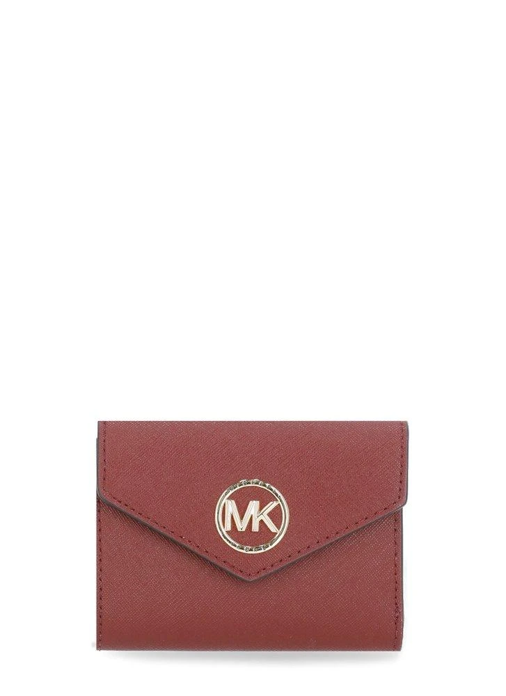 商品Michael Kors|Michael Michael Kors Carmen Logo Plaque Small Wallet,价格¥611,第1张图片