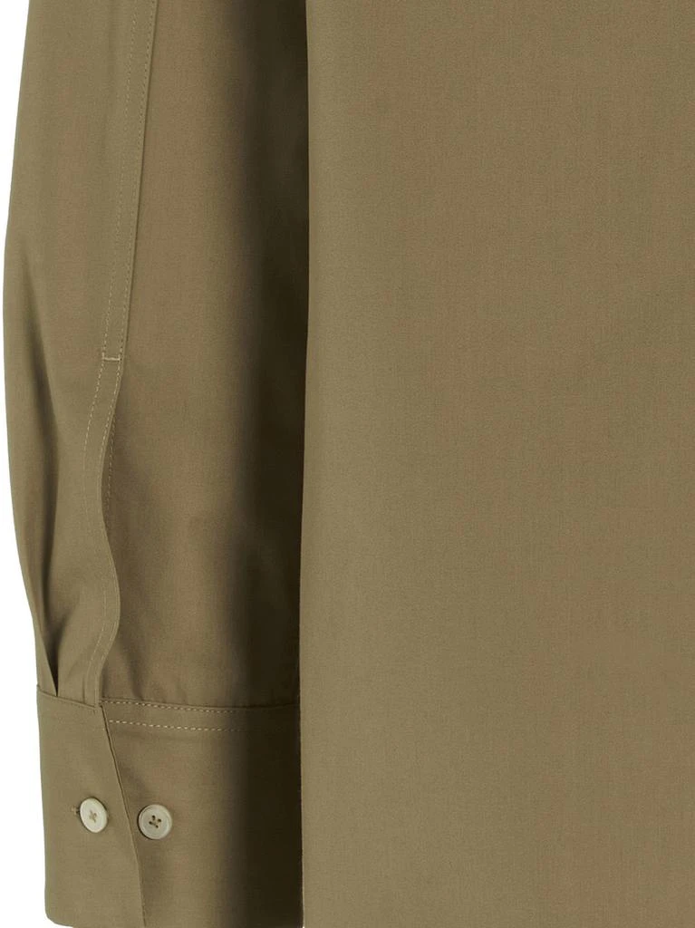 商品Jil Sander|Jil Sander Leather Detail Blouse,价格¥4723,第4张图片详细描述