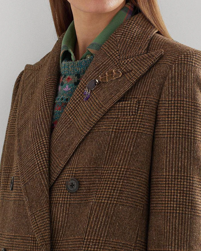 商品Ralph Lauren|Double Breasted Wool Blend Coat,价格¥1603,第5张图片详细描述