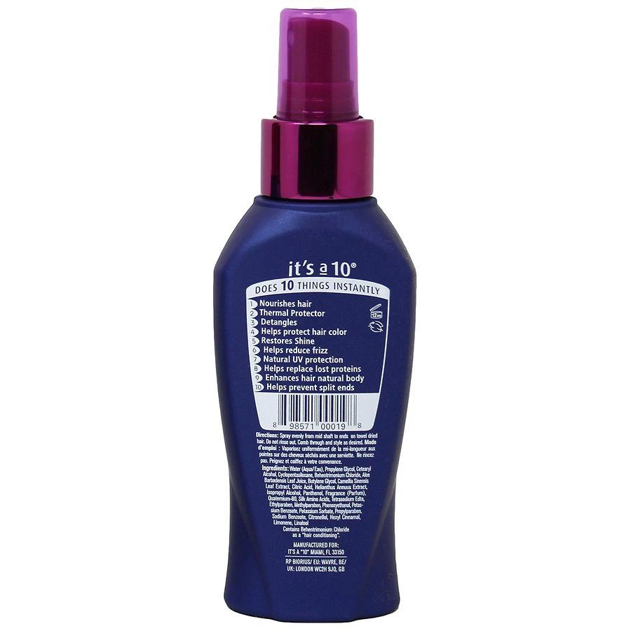 商品it's a 10|Miracle Leave-In Product,价格¥183,第2张图片详细描述