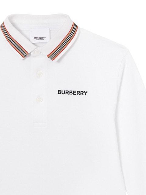 商品Burberry|Little Boy's & Boy's Christo Long-Sleeve Polo Shirt,价格¥1743,第6张图片详细描述