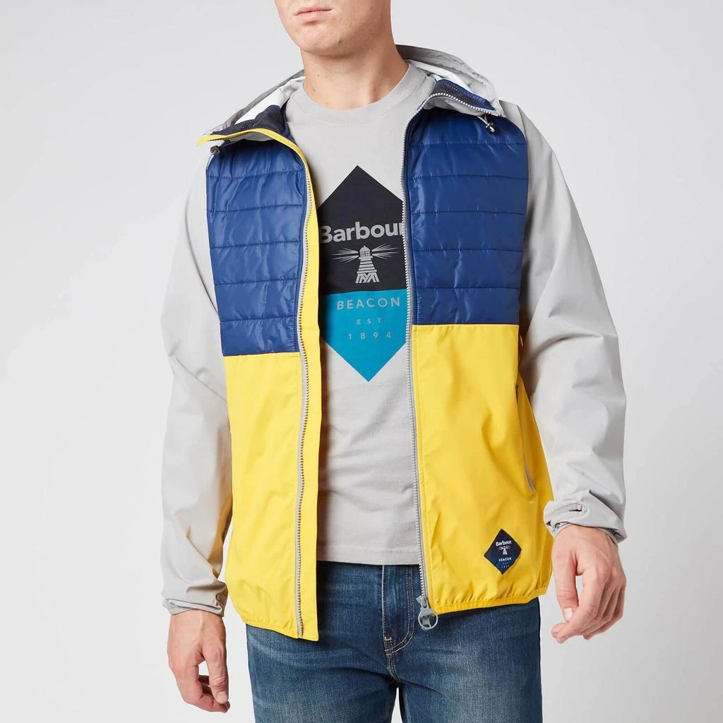 商品Barbour|Barbour Beacon Men's Gable Casual Jacket - Smoke,价格¥428,第1张图片