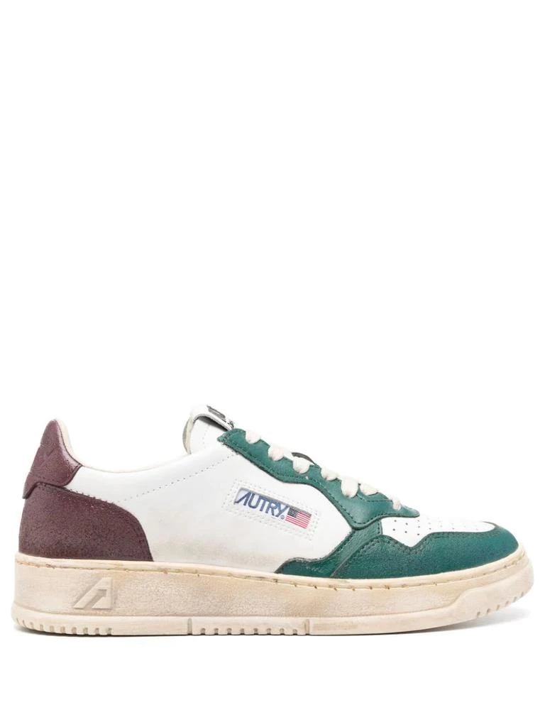 商品Autry|AUTRY Medalist Super Vintage Low Sneakers,价格¥2162,第1张图片