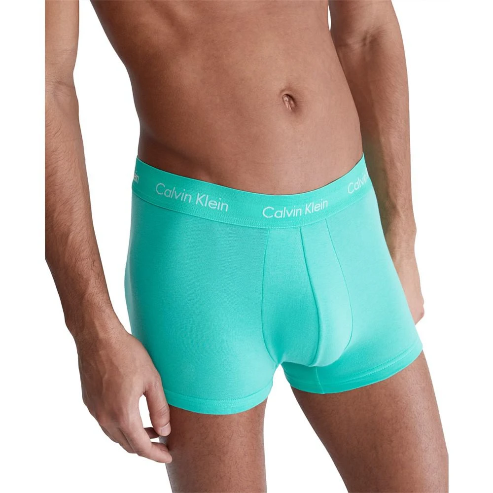 商品Calvin Klein|Men's 5-Pk. Low-Rise Stretch Pride Trunk Underwear,价格¥269,第4张图片详细描述