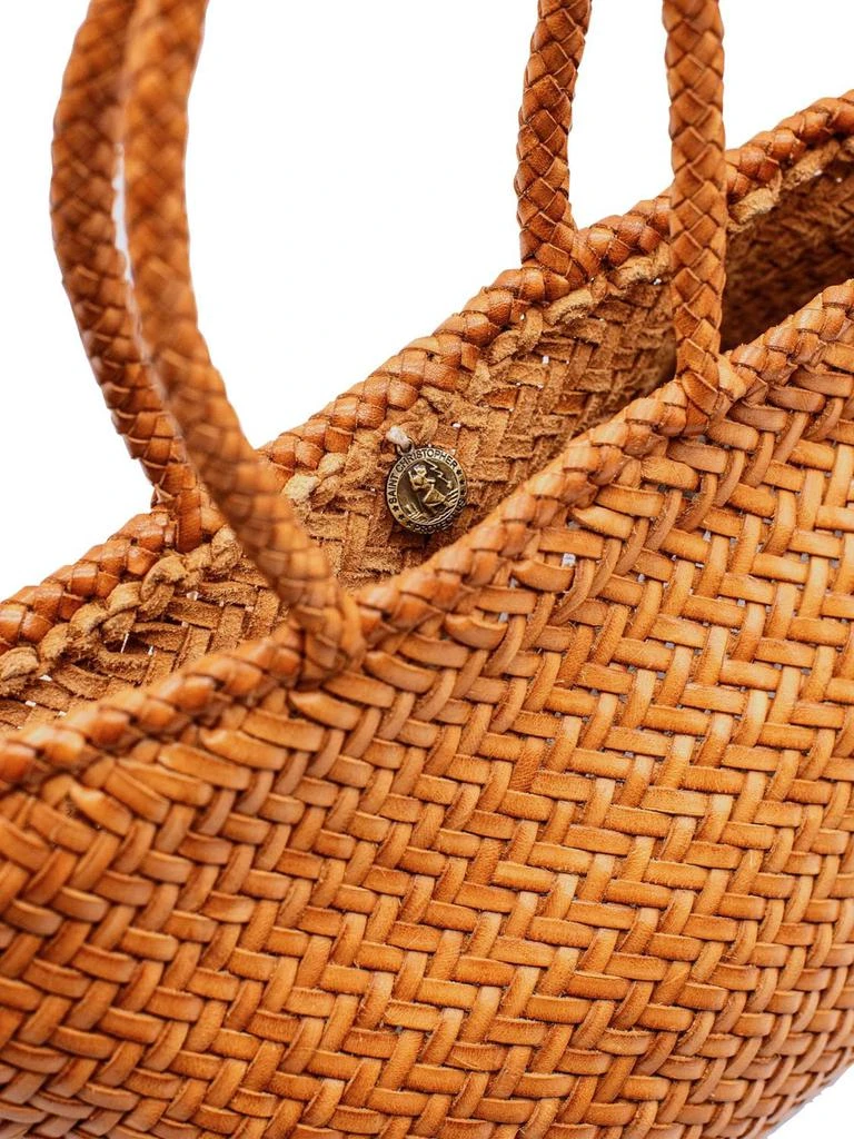 商品DRAGON DIFFUSION|Grace Small Woven Leather Basket Bag,价格¥3000,第4张图片详细描述