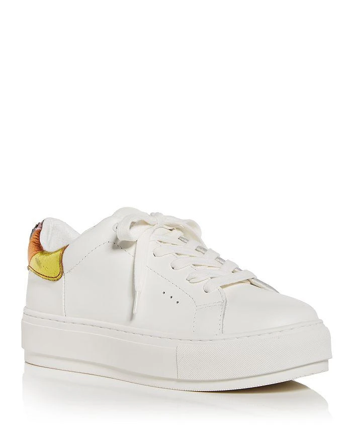 商品Kurt Geiger|Women's Laney Platform Low Top Sneakers ,价格¥718,第1张图片