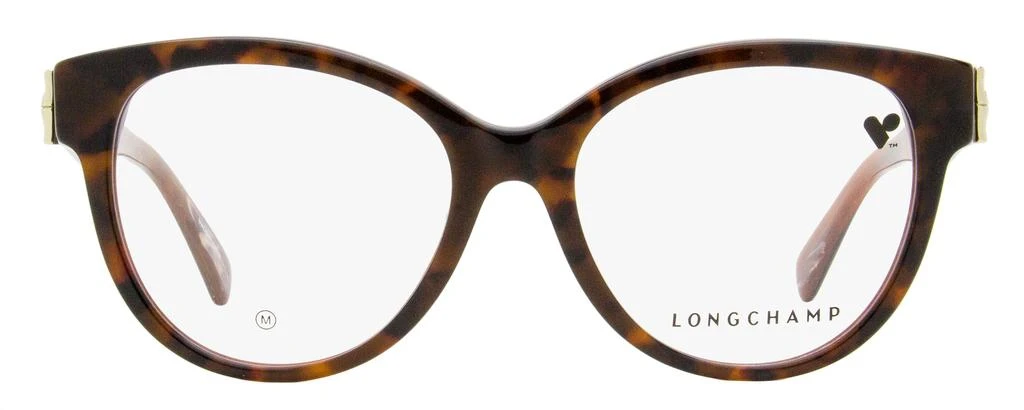 商品Longchamp|Women's Tea Cup Eyeglasses LO2714 230 Havana 52mm,价格¥391,第2张图片详细描述