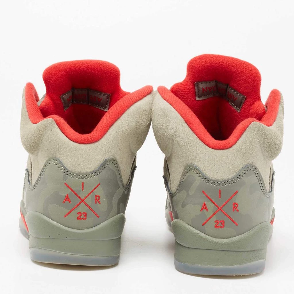 商品[二手商品] Jordan|Jordan Grey Suede Air Jordan Retro 5 High Top Sneakers Size 36,价格¥967,第5张图片详细描述