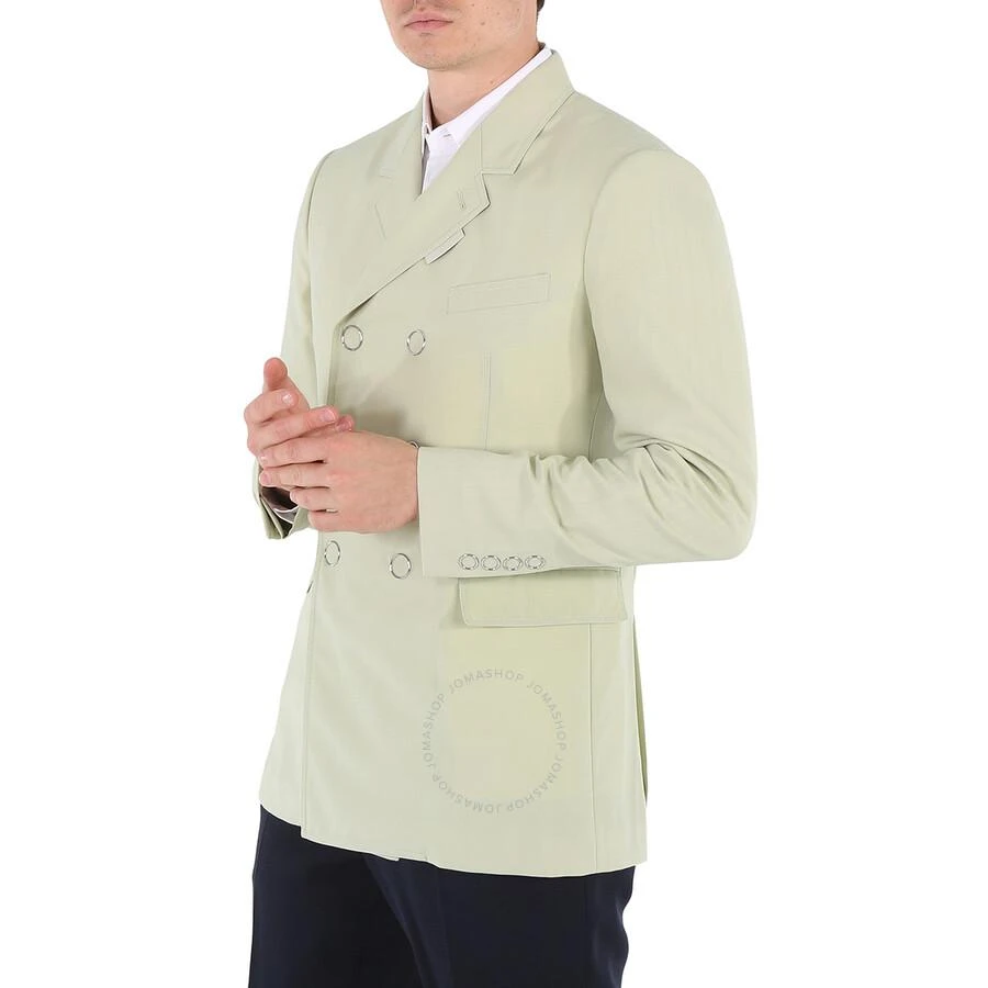 商品Burberry|Matcha Slim Fit Press-stud Tailored Jacket,价格¥1712,第3张图片详细描述