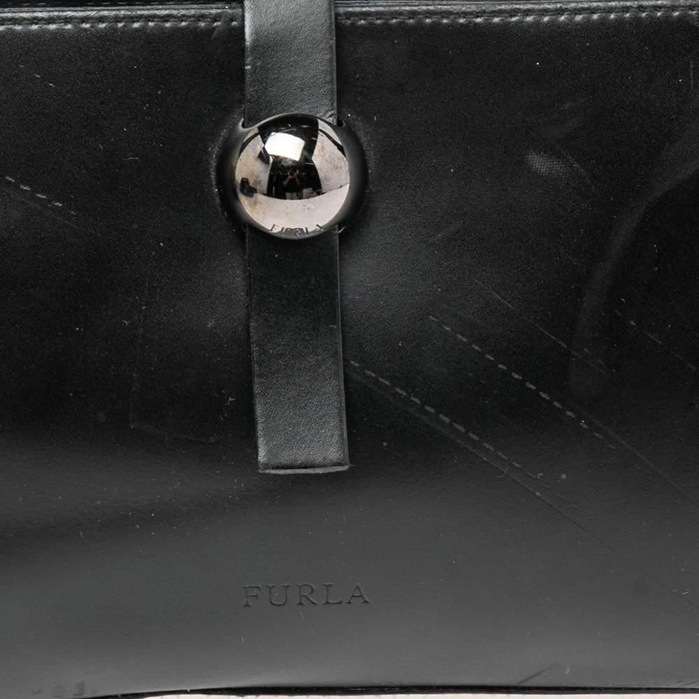 商品[二手商品] Furla|Furla Black Leather Shoulder Bag,价格¥809,第5张图片详细描述