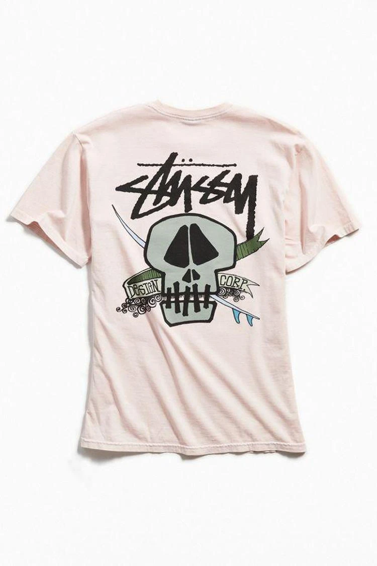 商品STUSSY|Stussy Surf Skull T恤,价格¥303,第1张图片