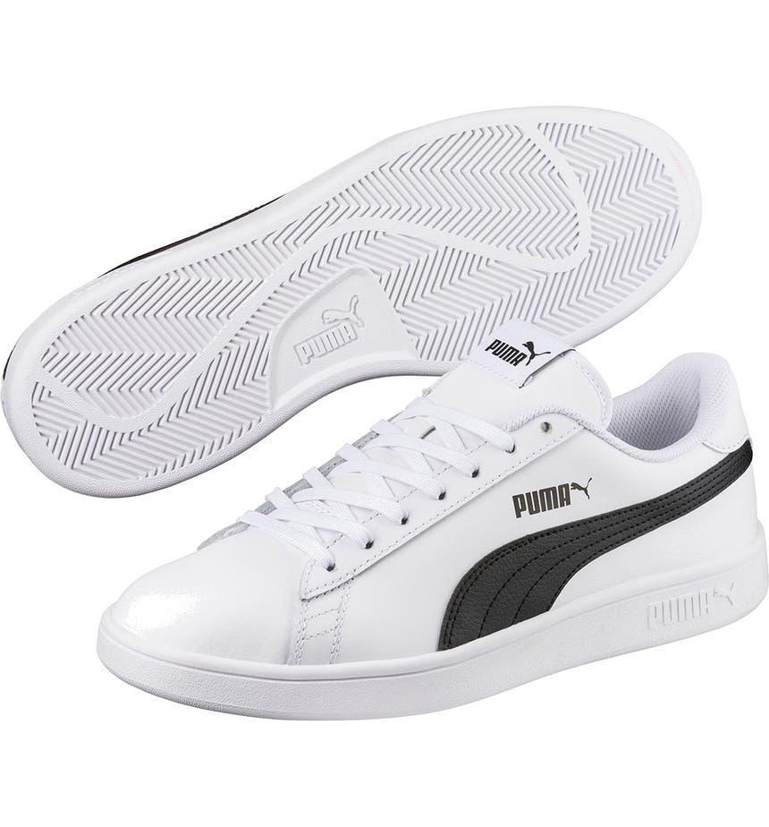 商品Puma|Smash V2 Leather Sneaker,价格¥346,第1张图片