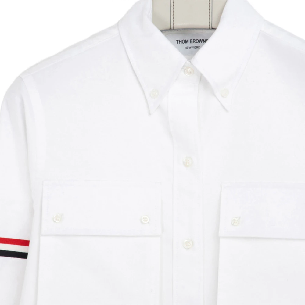 THOM BROWNE 白色女士衬衫 FLL098E-06177-100 商品