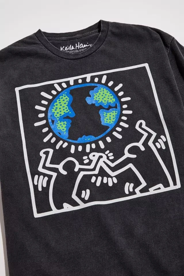 商品Urban Outfitters|Keith Haring Love The Earth Tee,价格¥265,第3张图片详细描述