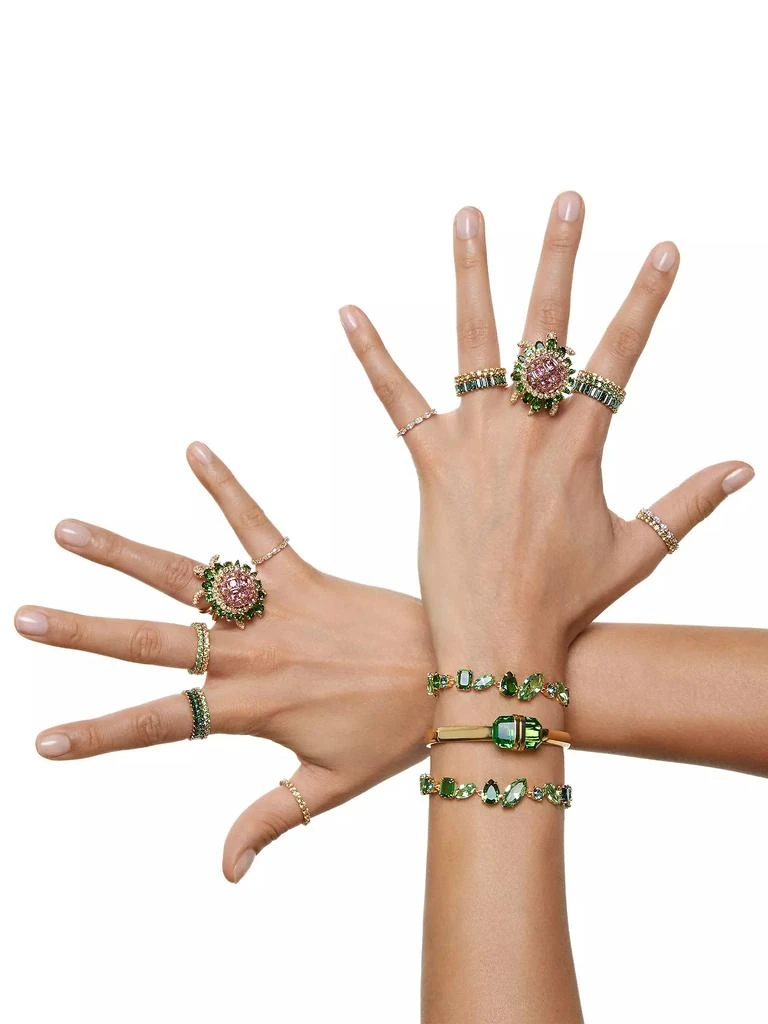 商品Swarovski|Matrix Goldtone-Plated Ring,价格¥1115,第3张图片详细描述