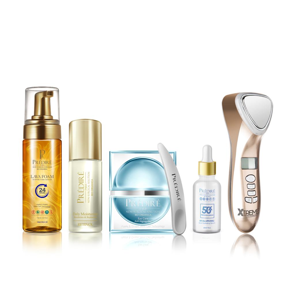 Anti-Aging Hyaluronic Hydration Face & Eyes Collection  with Skin Rejuvenation Device商品第1张图片规格展示