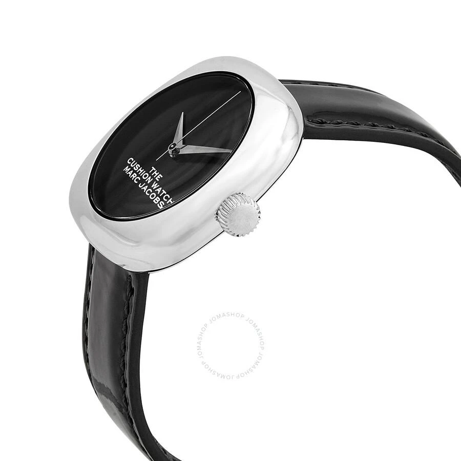 商品Marc Jacobs|The Cushion Quartz Black Dial Ladies Watch MJ0120179301,价格¥596,第2张图片详细描述