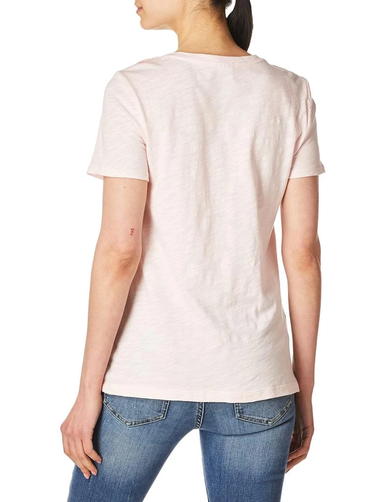 商品Tommy Hilfiger|Tommy Hilfiger Women’s Adaptive Short Sleeve Signature Stripe T-Shirt with Magnetic Buttons,价格¥193,第4张图片详细描述