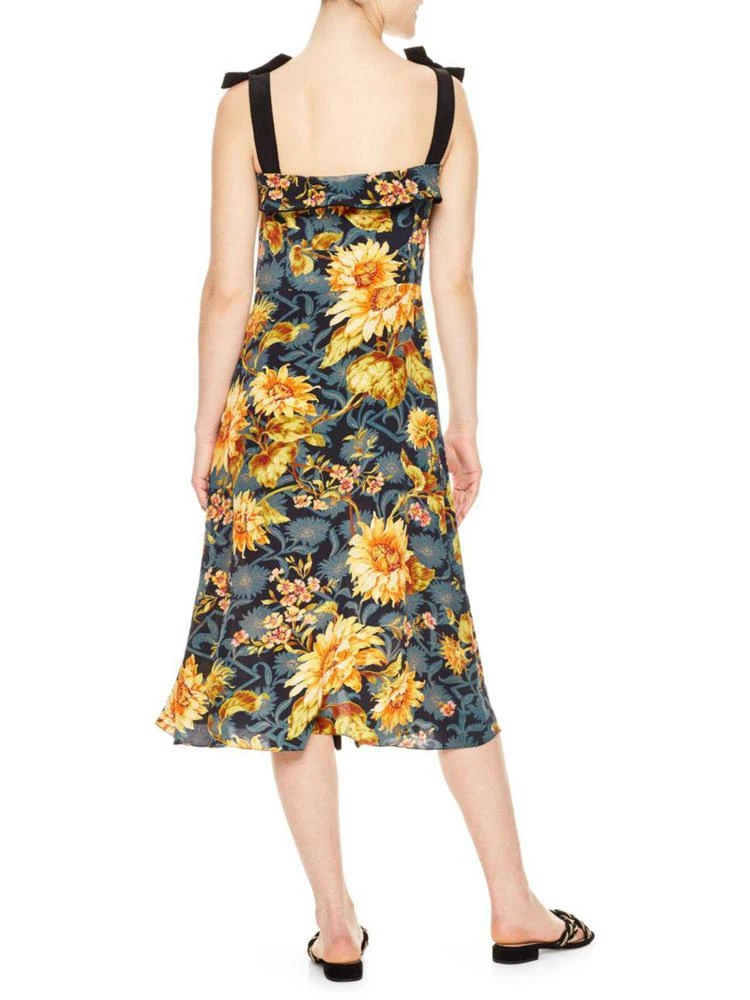 商品Sandro|Sunset Silk Floral Print Dress,价格¥1800,第2张图片详细描述