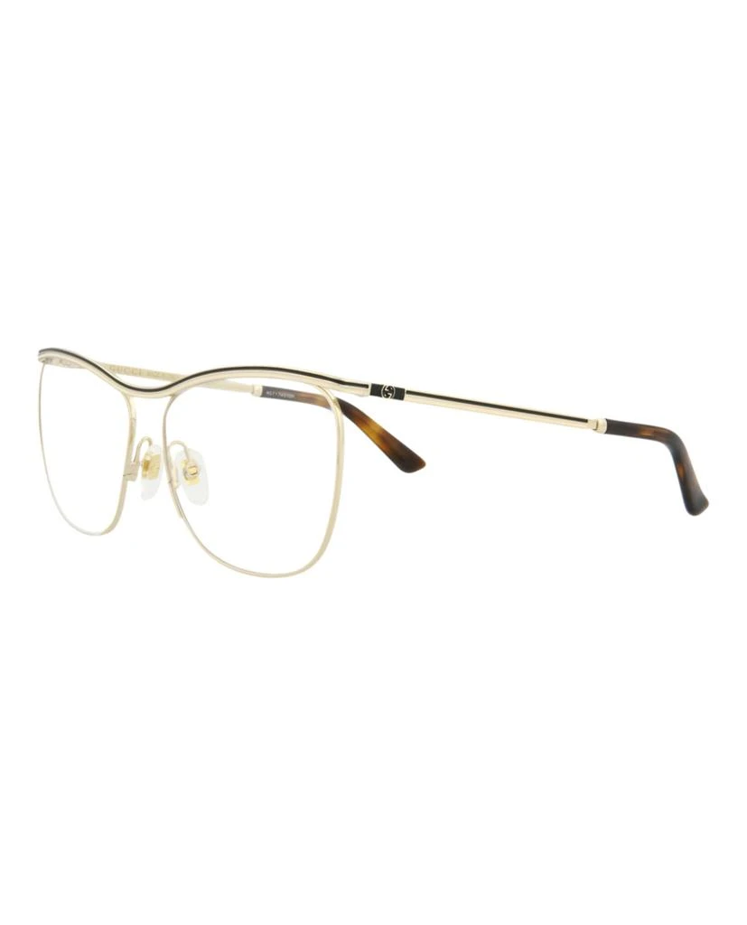 商品Gucci|Square-Frame Metal Optical Frames,价格¥987,第2张图片详细描述