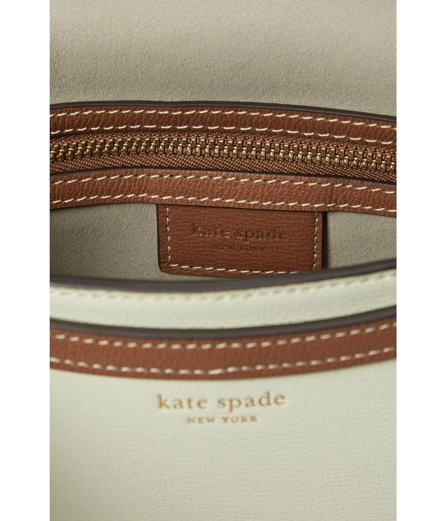 商品Kate Spade|Katy Color-Blocked Textured Leather Medium Shoulder Bag,价格¥1577,第3张图片详细描述