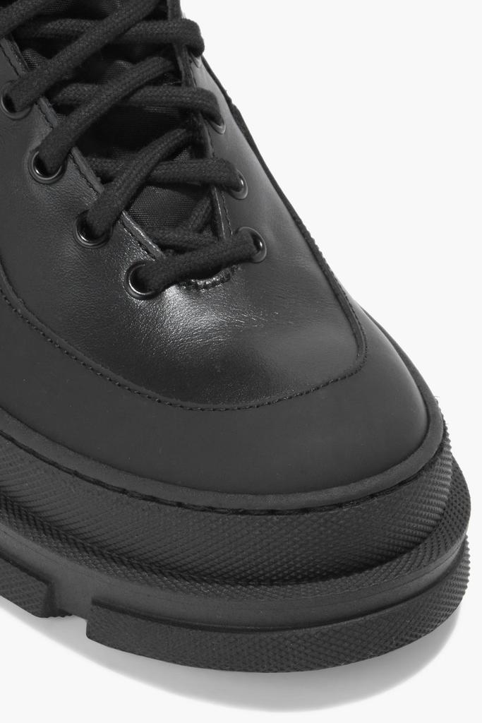 商品Ganni|Leather combat boots,价格¥880,第6张图片详细描述