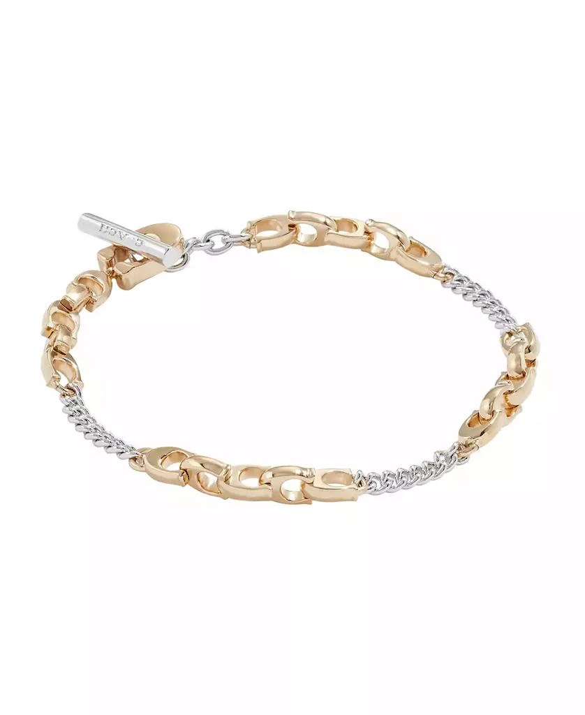 商品Coach|Signature Mixed Chain Bracelet,价格¥711,第1张图片