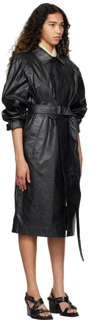 商品Lemaire|Black Belted Rain Coat,价格¥5982,第2张图片详细描述