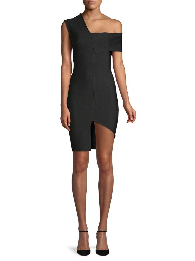 商品FEW MODA|Asymmetrical Bodycon Dress,价格¥277,第1张图片