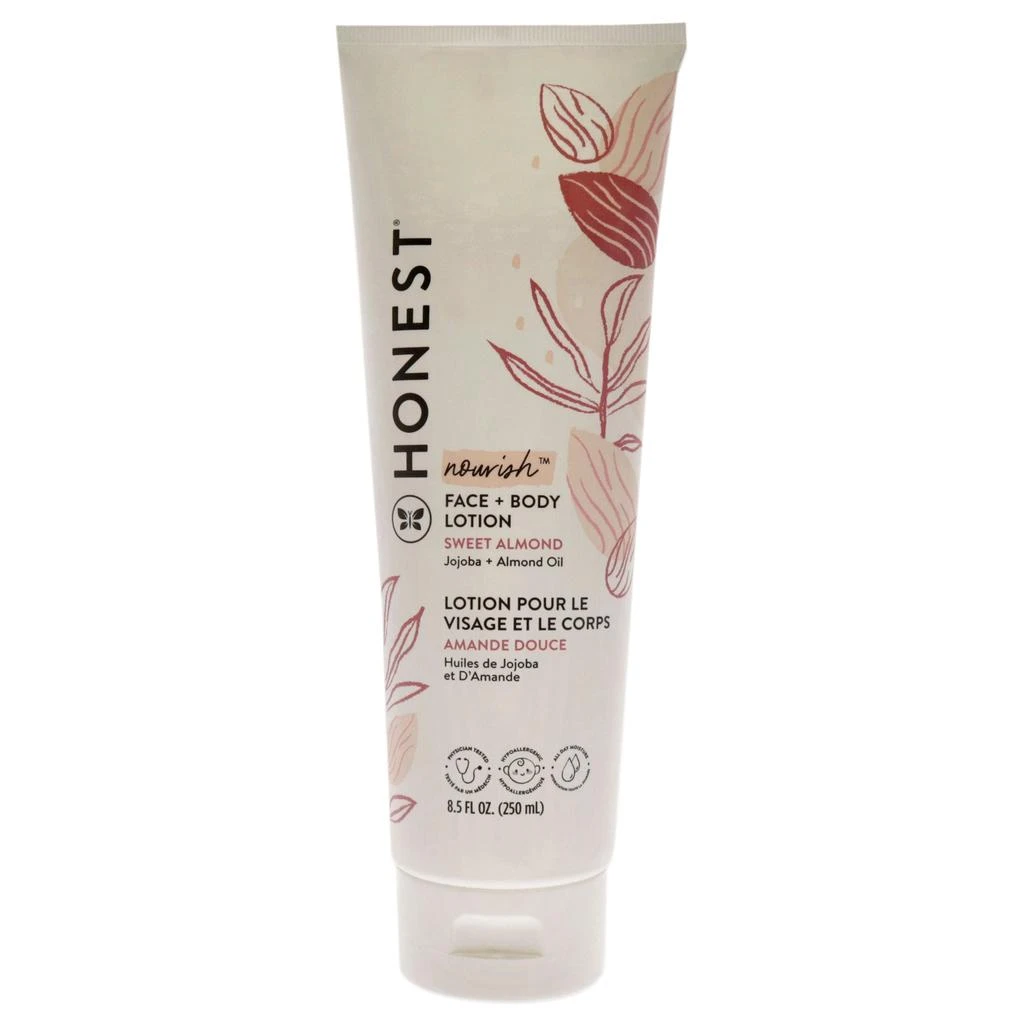 商品Honest|Honest Face Plus Body Lotion Gently Nourishing - Sweet Almond For Kids 8.5 oz Body Lotion,价格¥132,第3张图片详细描述