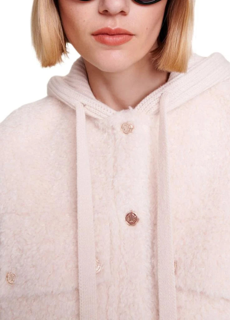 商品Maje|Long faux fur coat,价格¥2721,第4张图片详细描述