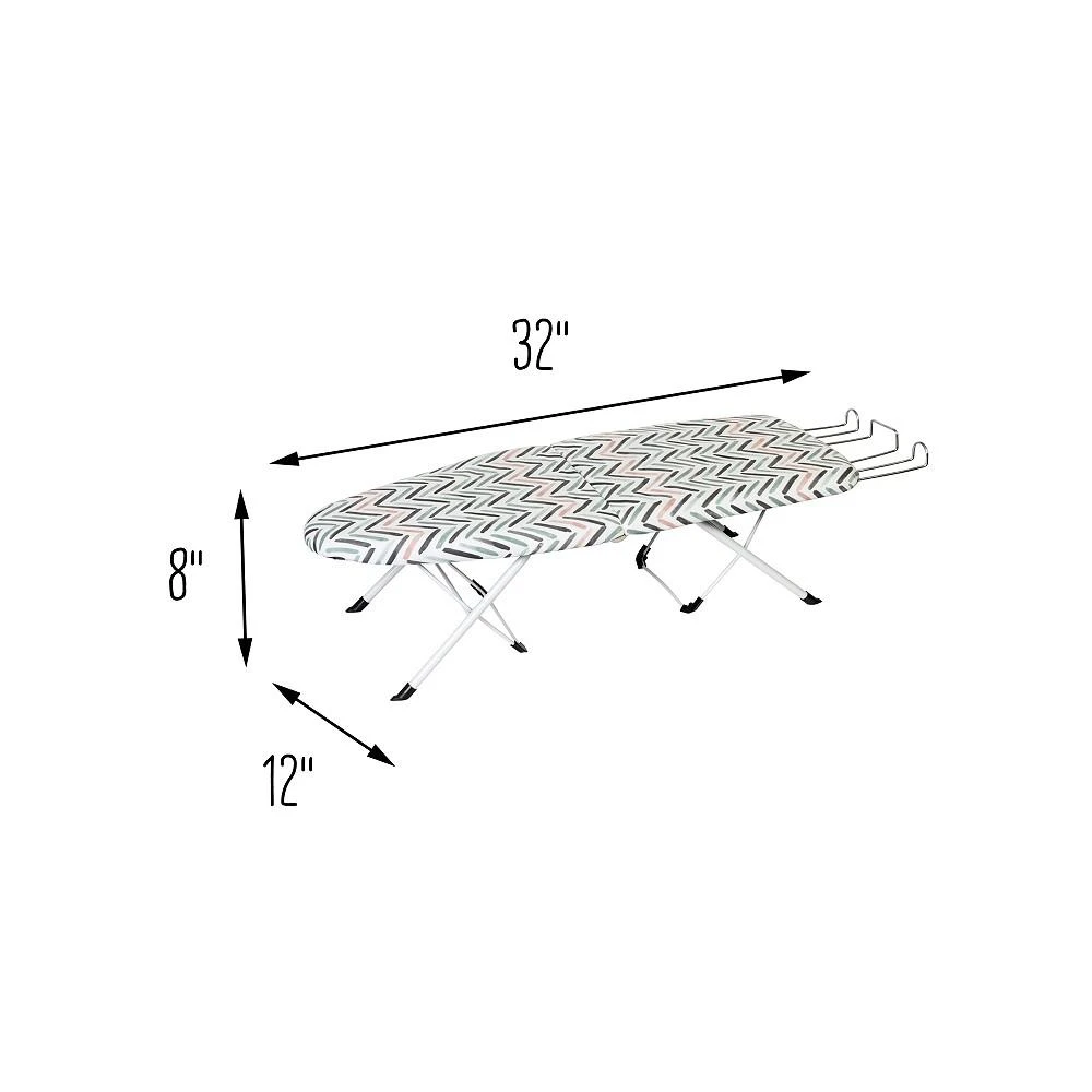 Tabletop Collapsible Ironing Board with Cover 商品