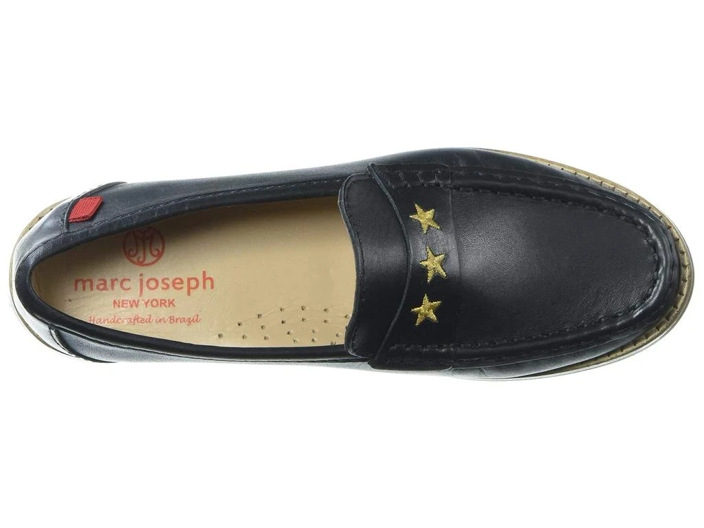 商品Marc Joseph New York|Unisex-Child Leather Loafer with Gold Embroidered Star,价格¥749,第2张图片详细描述