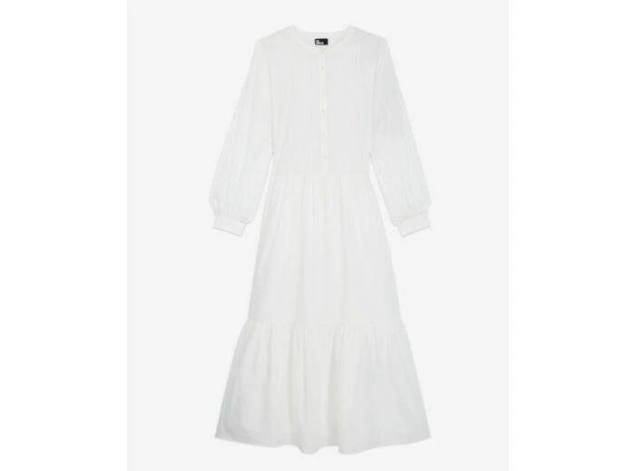 商品The Kooples|Robe Longue Voile De Coton Broderie Navajo,价格¥779,第1张图片