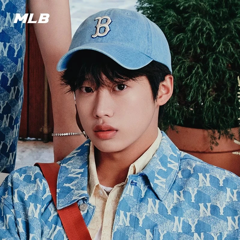 MLB官方男女情侣复古丹宁棒球帽软顶遮阳时尚潮秋冬CPD01 商品