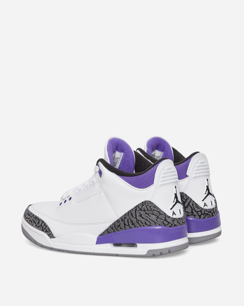 Air Jordan 3 Retro Sneakers Dark Iris商品第4张图片规格展示