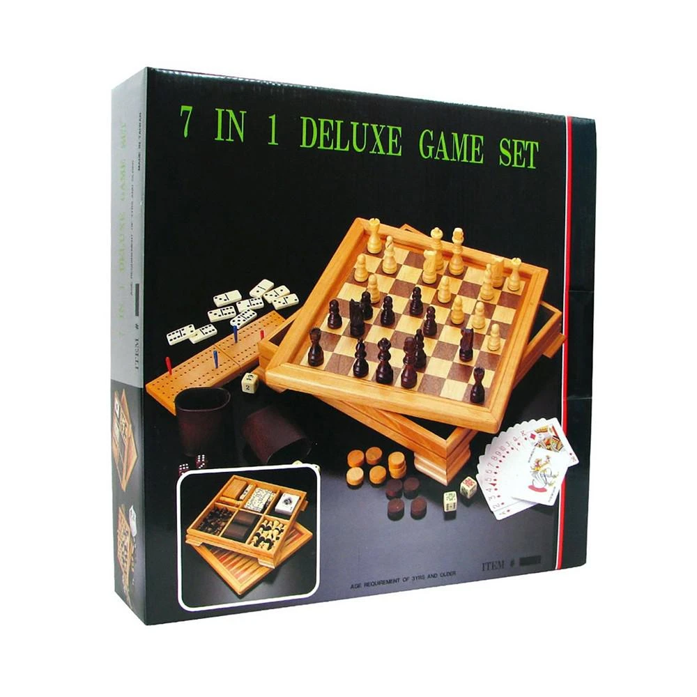 商品Trademark Global|Trademark Games Deluxe 7-In-1 Game Set,价格¥452,第4张图片详细描述