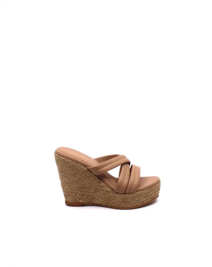 商品Kaanas|San Vito Wedge In Almond,价格¥642,第2张图片详细描述