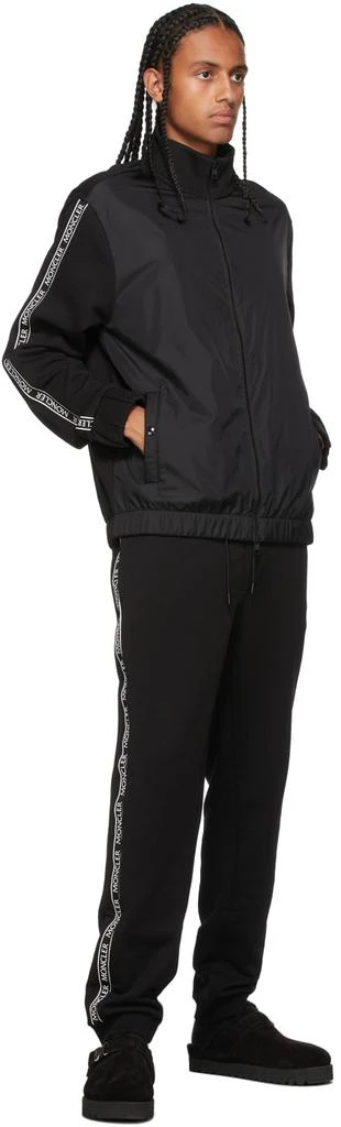 商品Moncler|Black Knit Zip-Up Jacket,价格¥8138,第4张图片详细描述