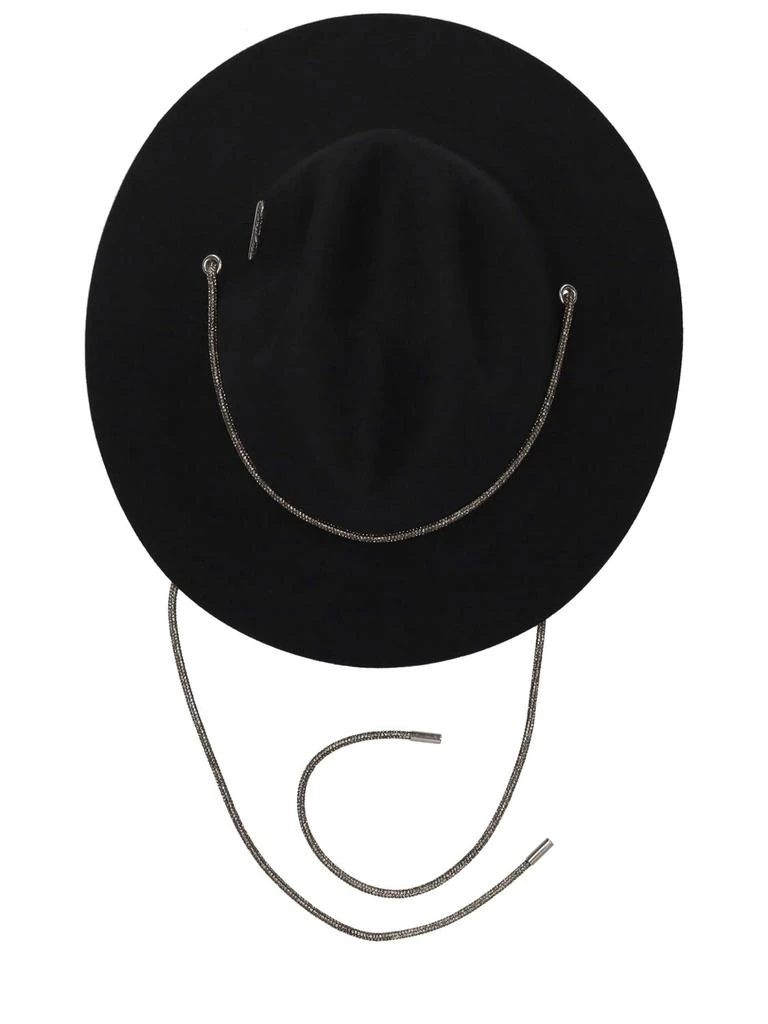 商品BORSALINO|Jo Embellished Felt Hat,价格¥4129,第5张图片详细描述