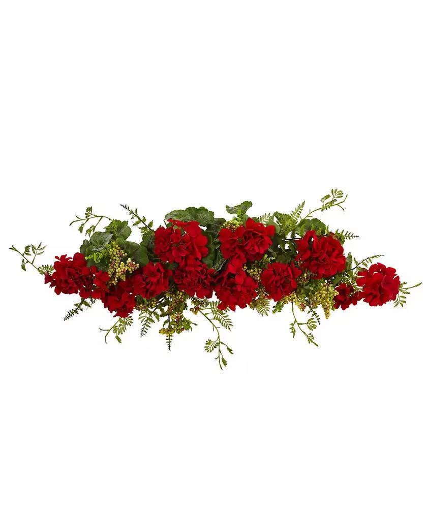 商品NEARLY NATURAL|32" Geranium & Berry Swag,价格¥516,第1张图片