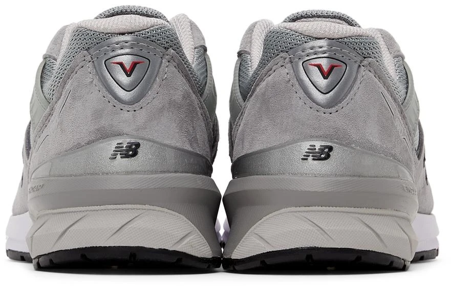 商品New Balance|Grey Made In USA 990v5 Low Sneakers,价格¥1742,第4张图片详细描述