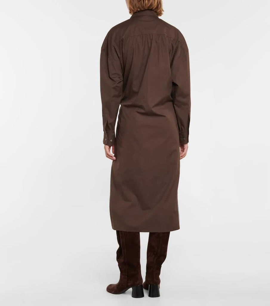 商品Lemaire|Asymmetric poplin shirt dress,价格¥2703,第3张图片详细描述