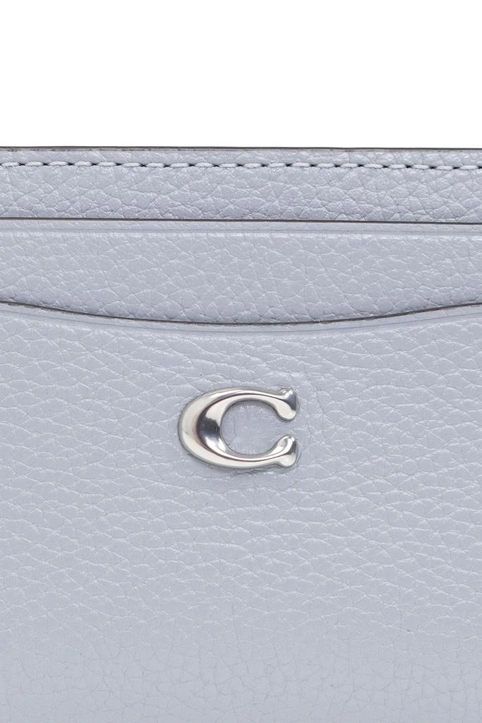 商品Coach|Coach Logo Plaque Card Case,价格¥290,第3张图片详细描述